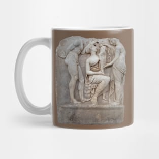 Deity and Dionysus Roman Sebasteion Relief Aphrodisias Mug